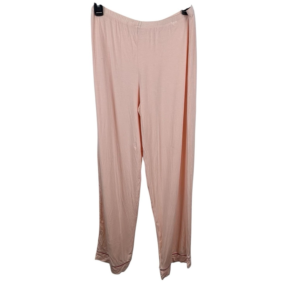 Eberjay Pajama‎ Pants Womens Peach Pink Modal Blend Size Large